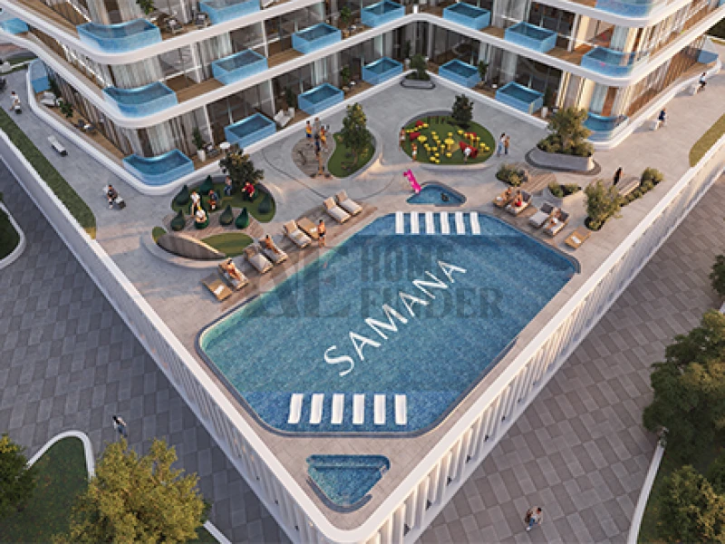 1 Bedroom apartment for sale at Samana Ibiza at Dubailand with private pool